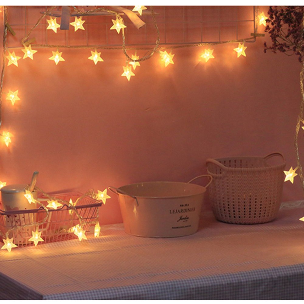 Round Ball & Five-pointed Star Lights Star Light