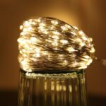 Solar Copper Wire Fairy String Lights Outdoor Patio Decorative Lights