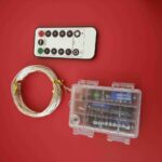Remote Control Copper Wire String Lights Remote-Controlled Battery Light