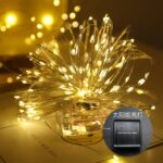 Solar Copper Wire Fairy String Lights Outdoor Patio Decorative Lights
