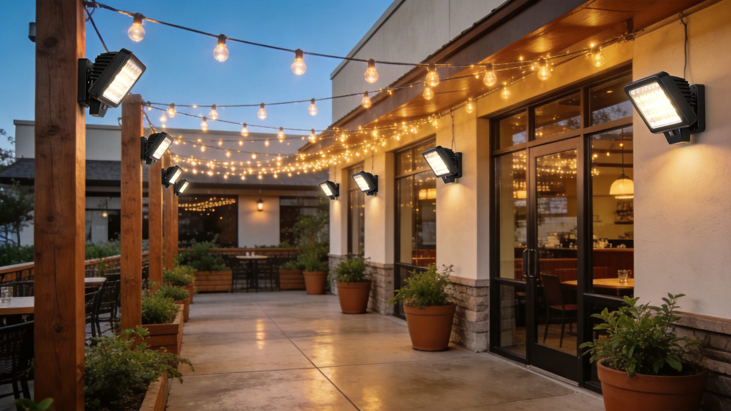 Commercial Lighting Trends 2025: Low Voltage String Lights and Energy-Efficient Fixtures for Patio Businesses