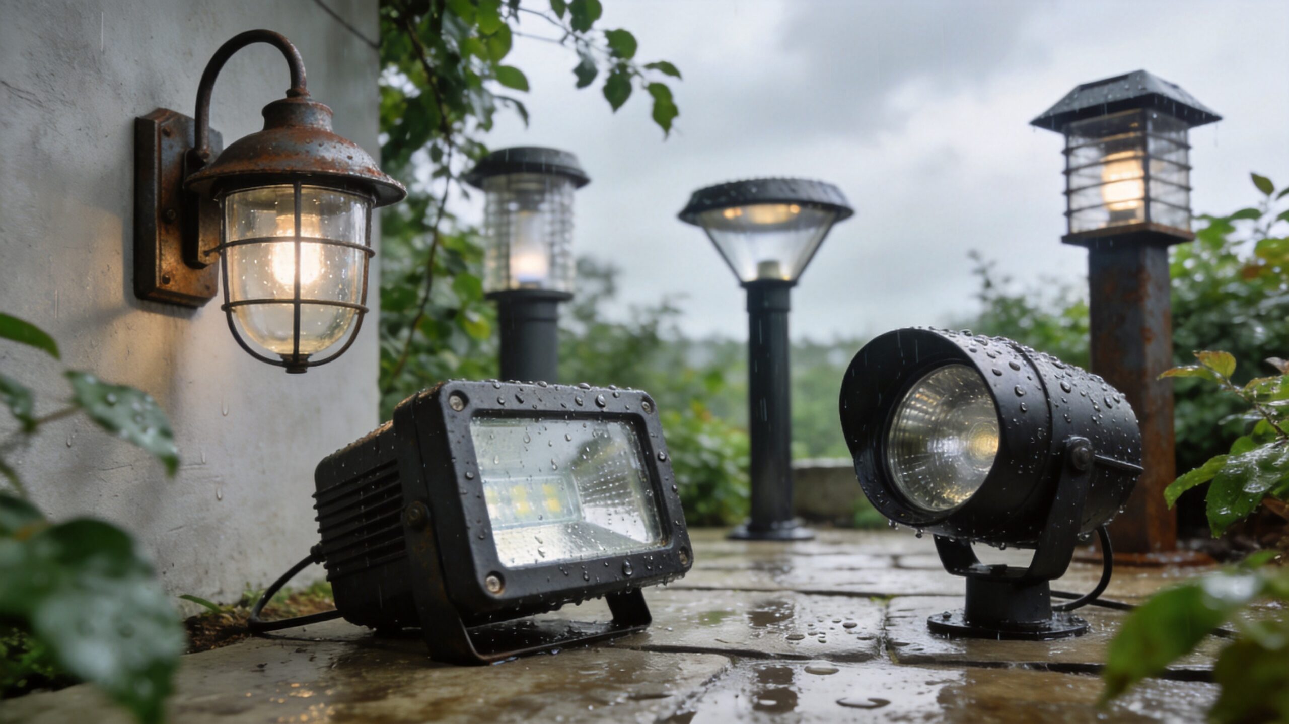 How to Choose Outdoor Light Fixtures That Withstand Rain, Rust, and Humidity